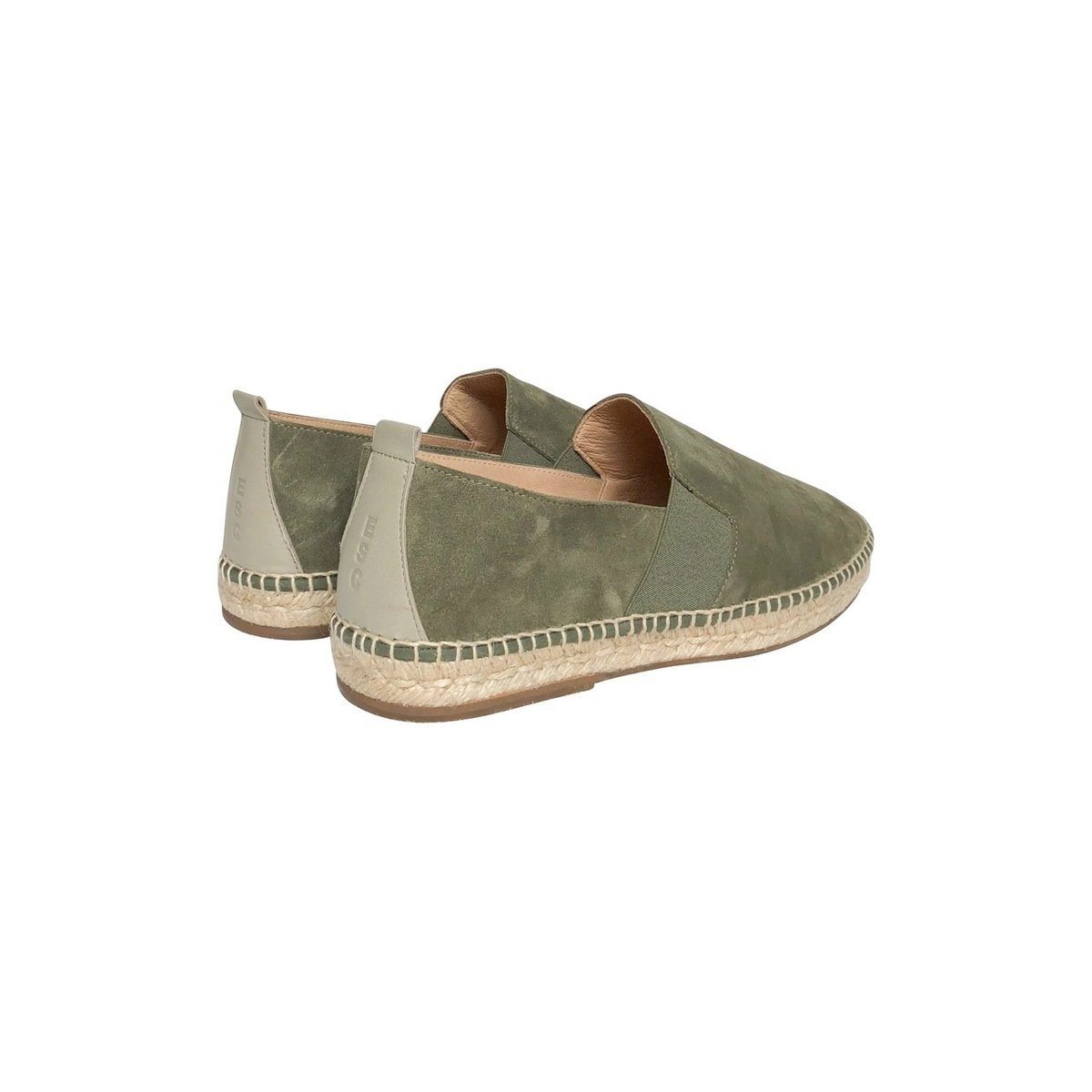 Espadrille Plate Big Sur - Daim Kaki - Homme ESPADRILLE PLATE Escadrille