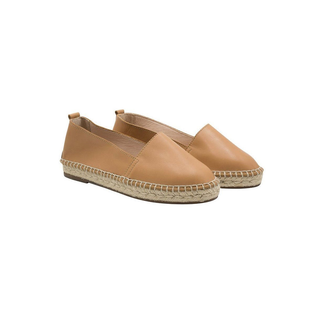 Espadrille Plate Lyonnaise - Camel - Femme ESPADRILLE PLATE Escadrille