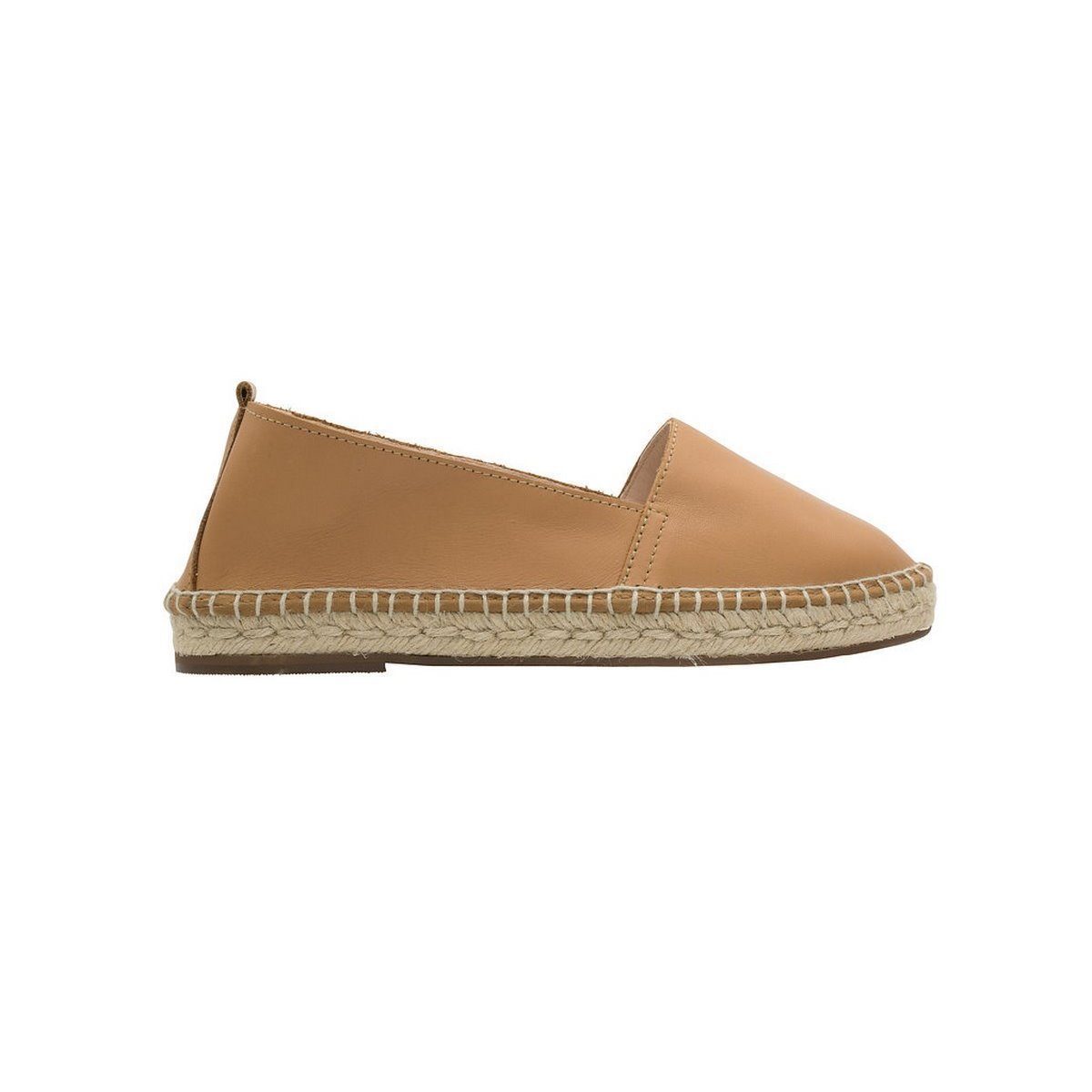 Espadrille Plate Lyonnaise - Camel - Femme ESPADRILLE PLATE Escadrille