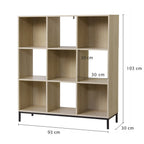 Étagère De Rangement 9 Cases