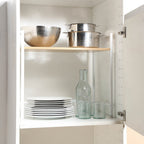 Etagère Cuisine Pour Four À Micro-Ondes - H50 cm - Blanc