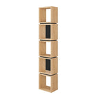 Étagère 5 Cases H167 cm - Lofty - Chêne Clair & Gris Anthracite