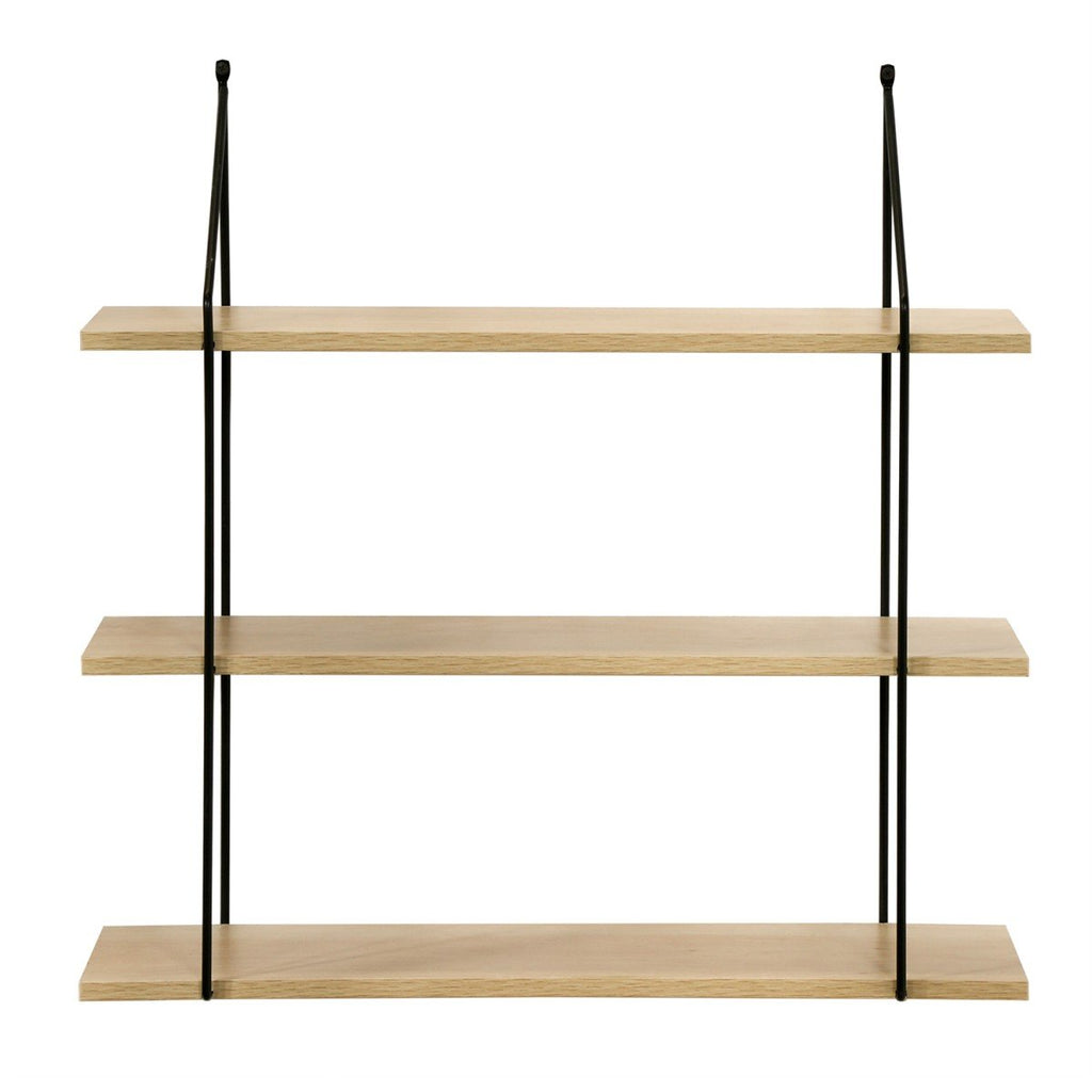 Étagère Murale 3 Niveaux - Bois