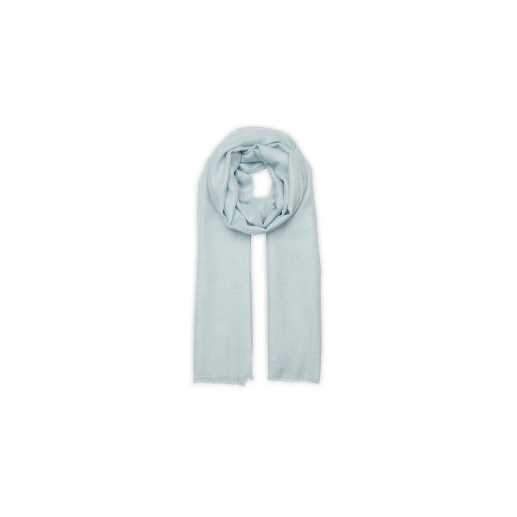 Étole Voile De Cashmere Tabatinga Baby Blue, Maille Classique, 100% Voile De Cachemire - Accessoire - Authentic Cashmere - The Bradery