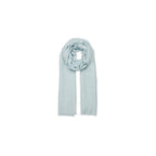 Étole Voile De Cashmere Tabatinga Baby Blue, Maille Classique, 100% Voile De Cachemire - Accessoire - Authentic Cashmere - The Bradery