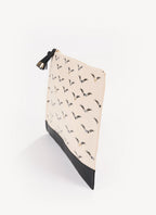 Longchamp - Pochette - Beige - Femme
