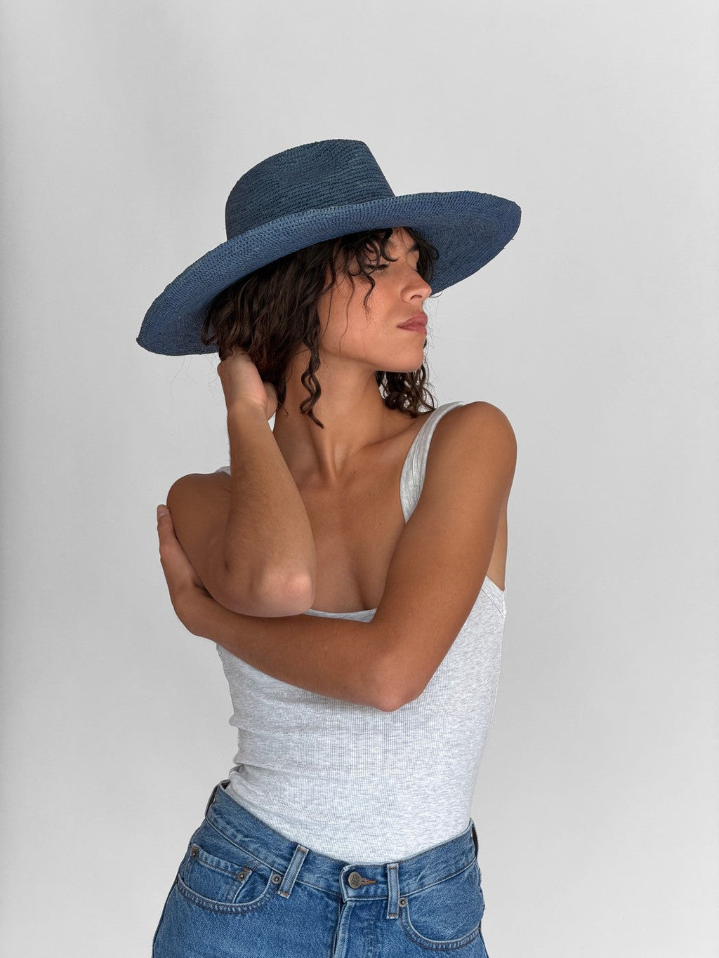 Chapeau Paille Eve - Jeans