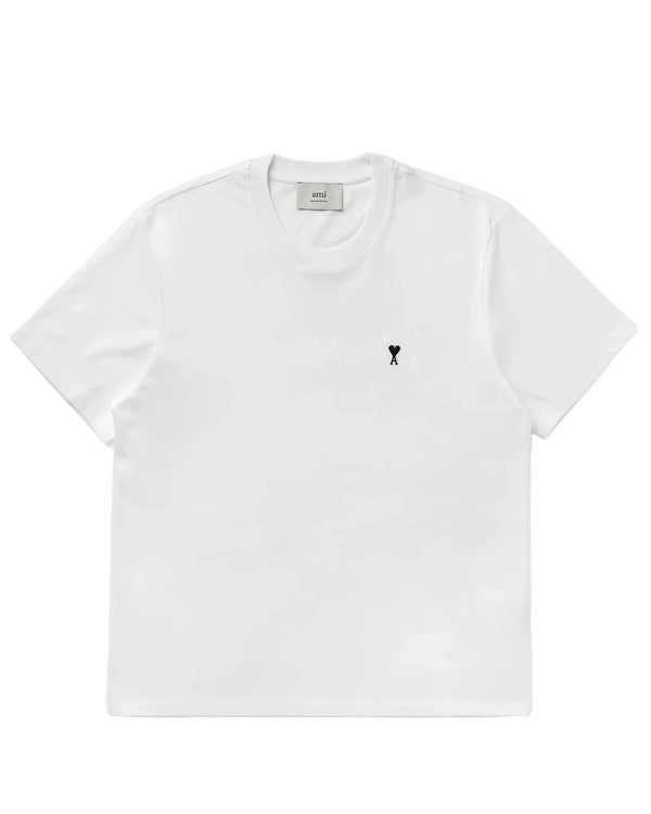 Ami Paris - T-Shirt Ami De Coeur – Blanc Noir
