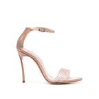 Sandales - Casadei 100Mm Blade Twenties Satin - Nude