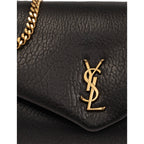 Saint Laurent Calypso Large Shoulder Bag - Black - Femme