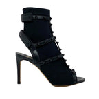 Sandales Valentino Rockstud Sock Heel - Black - Femme