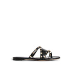 Sandales Valentino Garavani Rockstud Leather - Black - Femme