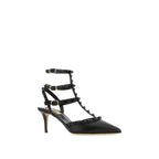 Escarpins Valentino Garavani Patent Rockstud - Black - Femme