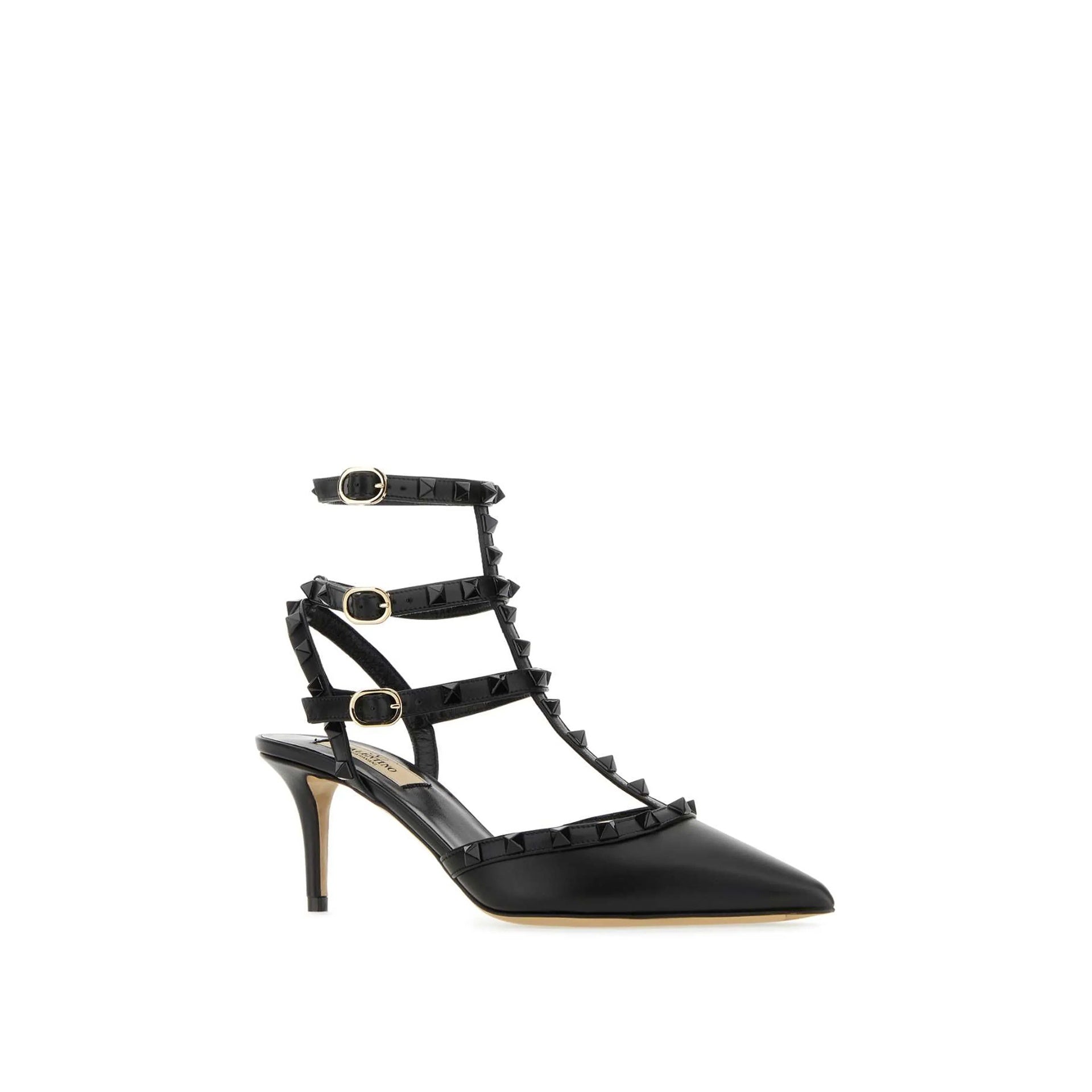 Escarpins Valentino Garavani Patent Rockstud - Black - Femme