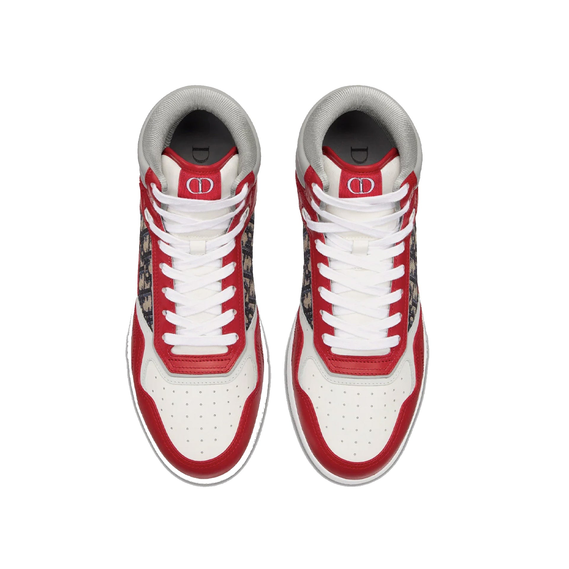 Baskets Dior Oblique High-Top - Red - Homme