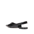 Ballerines - Givenchy Voyou Slingback Flat - Black