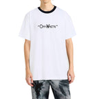 T-Shirt Off-White Logo - White - Homme