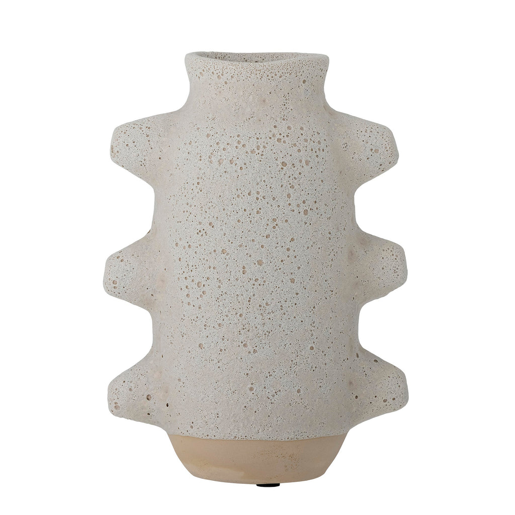 Birka - Vase Déco - Blanc - Céramique