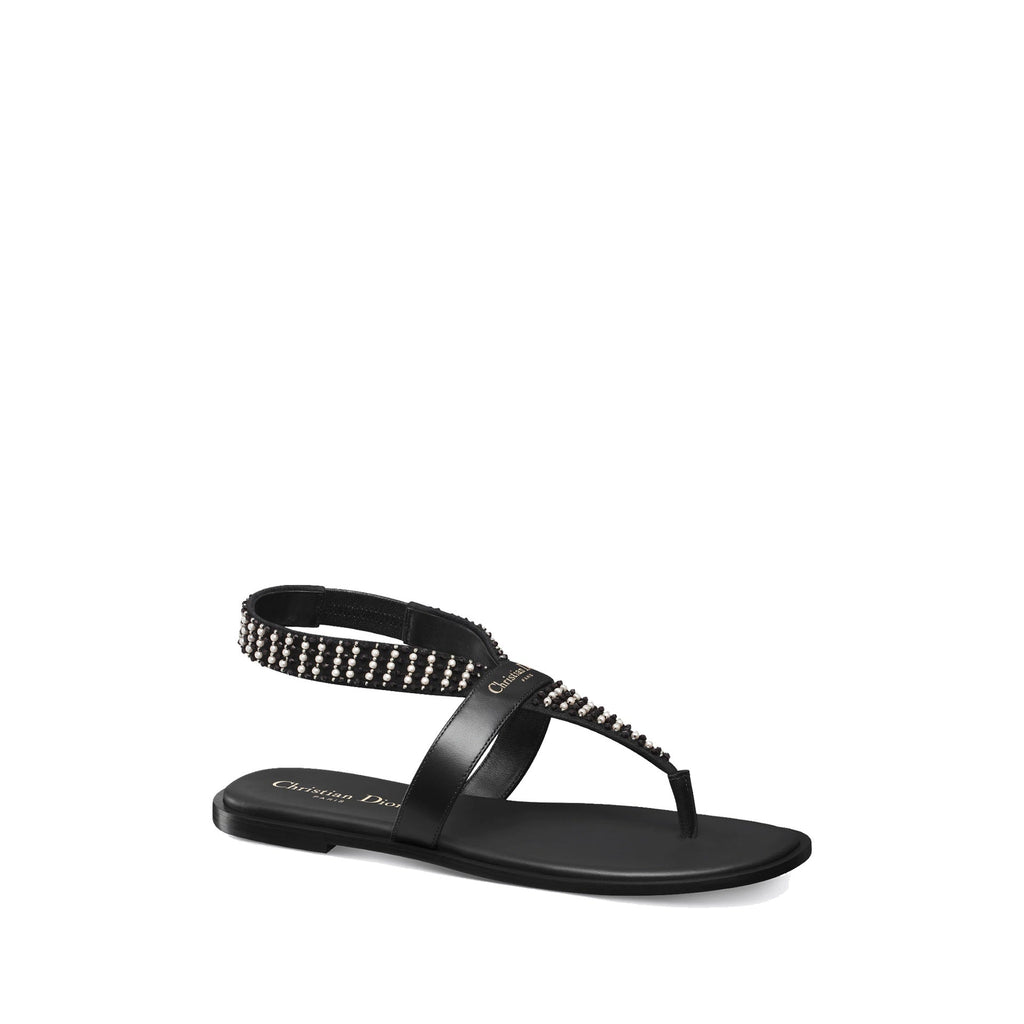 Sandales Dior Eclat Thong - Black - Femme