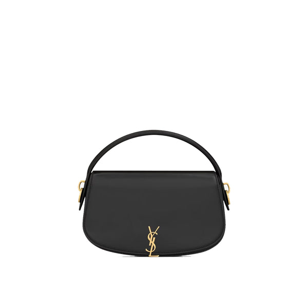 Saint Laurent - Sac Bandoulière Voltaire Half-Moon - Femme - Black