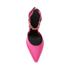 Escarpins - Versace Silk Satin - Pink