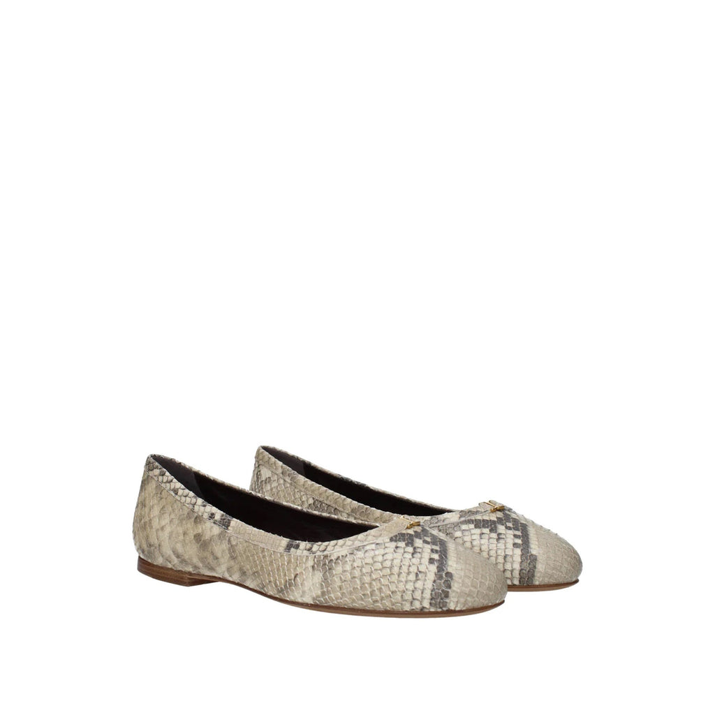 Ballerines - Chloè Python Marcie Flat - Beige