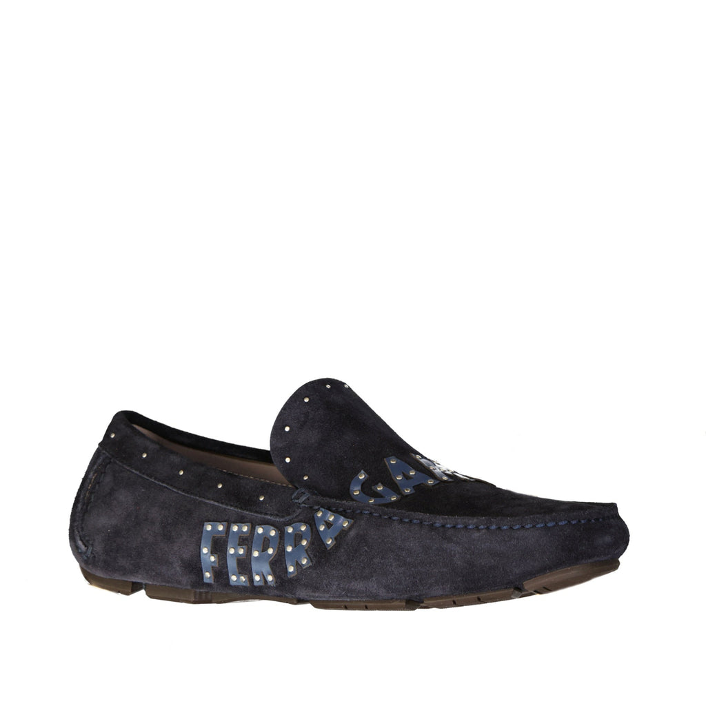 Mocassins Salvatore Ferragamo Andren - Blue - Homme