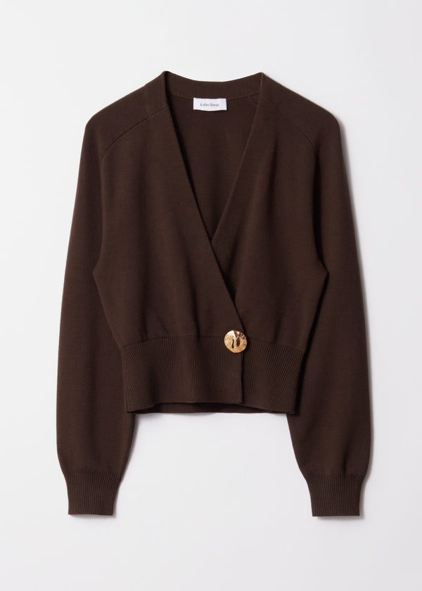 Cardigan St Camela - Marron