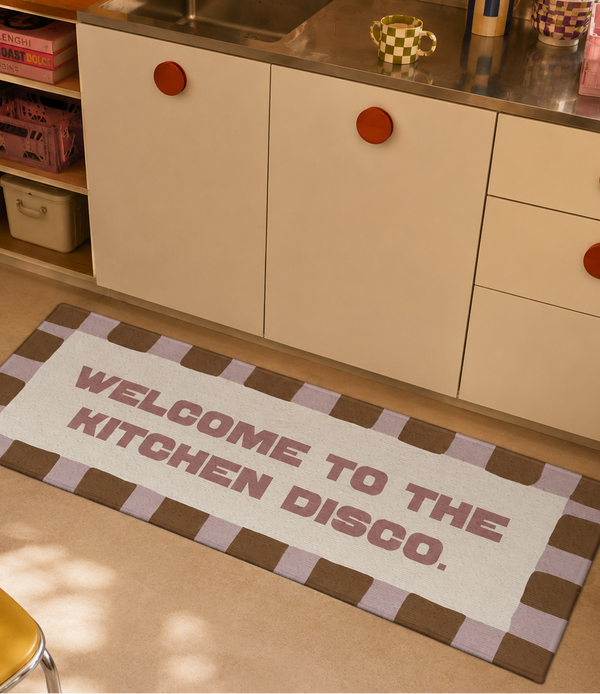 Tapis de Cuisine "Welcome Kitchen Disco"