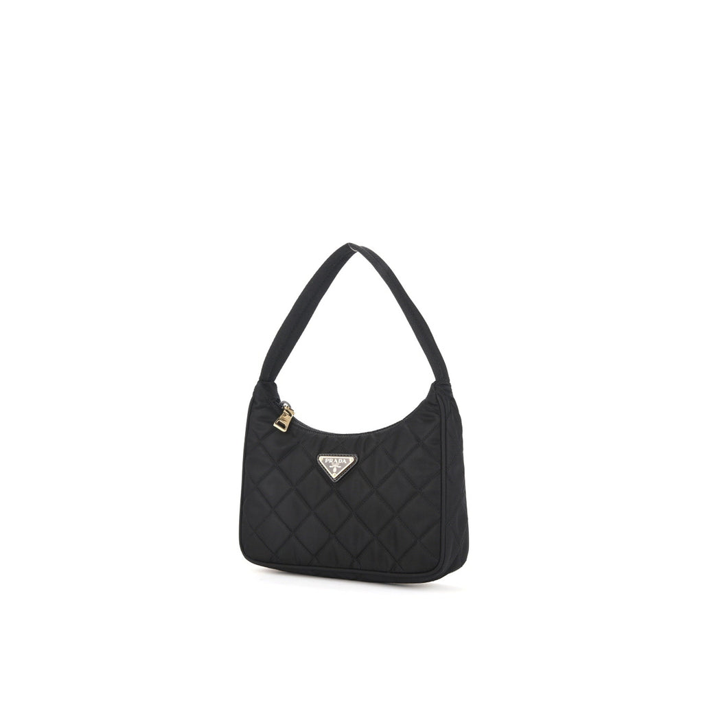 Prada - Sac Bandoulière Re-Nylon Quilted - Femme - Black