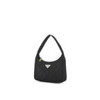 Prada - Sac Bandoulière Re-Nylon Quilted - Femme - Black
