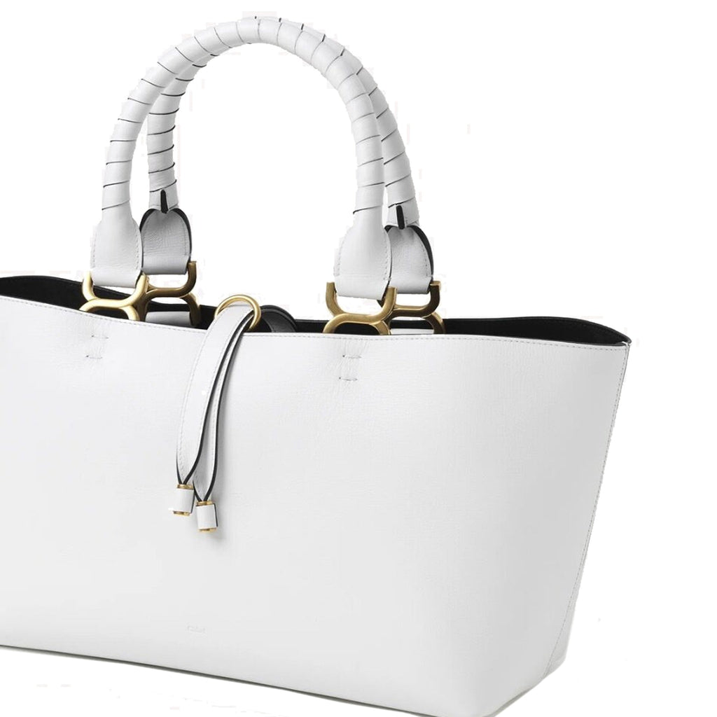 Chloe' Marcie Small Tote Bag - White - Femme