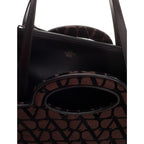 Valentino Garavani Le Troisième Handbag - Brown - Femme