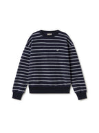 Sweatshirt Fanad - Rayures Marine - Femme
