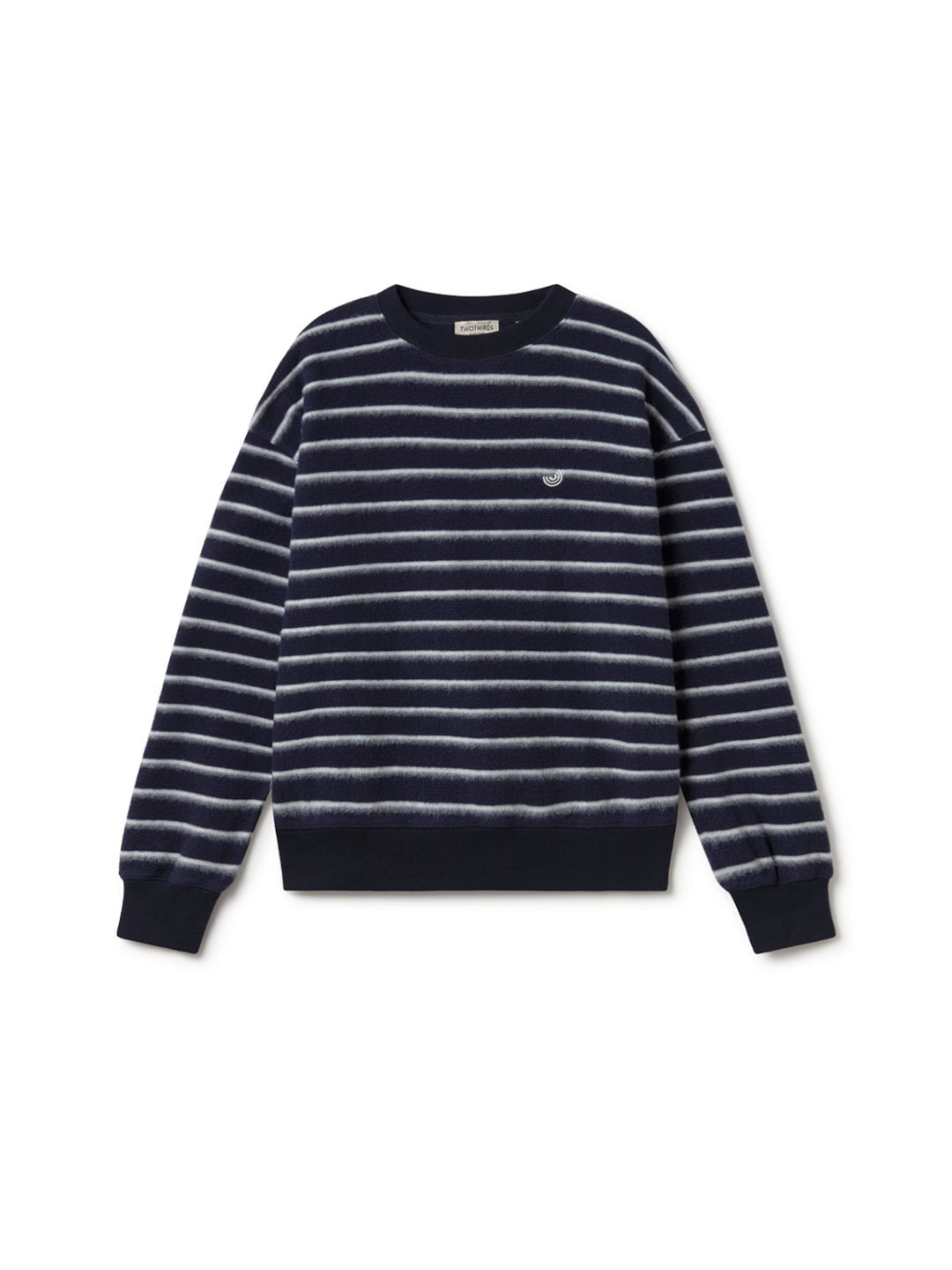Sweatshirt Fanad - Rayures Marine - Femme