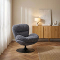Ceres - Fauteuil Rotatif 1 Place - Tissu Bleu