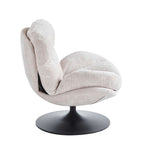 Ceres - Fauteuil Rotatif 1 Place - Tissu Beige