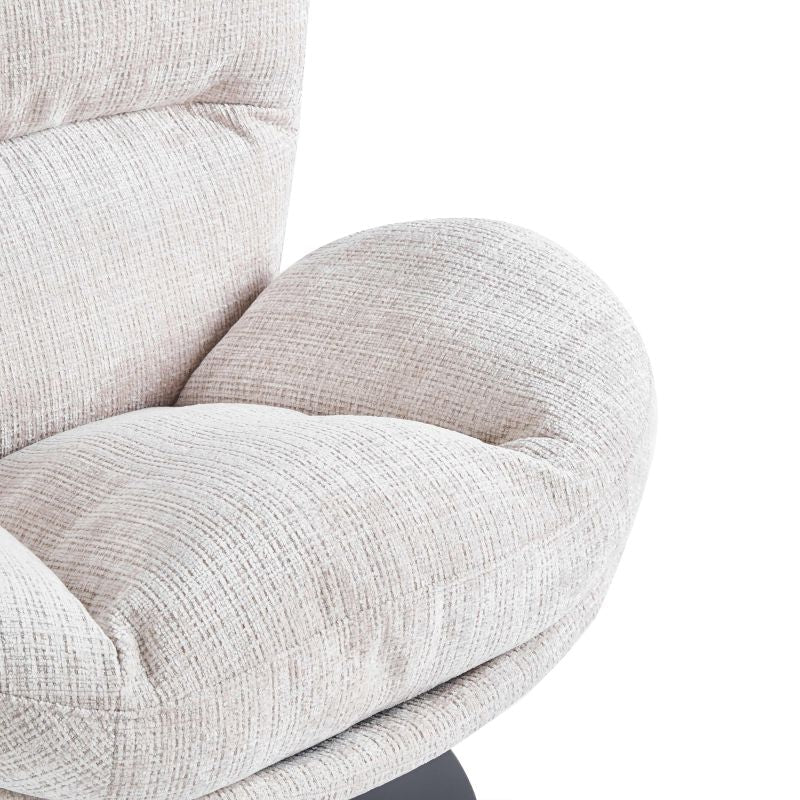 Ceres - Fauteuil Rotatif 1 Place - Tissu Beige