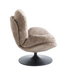 Ceres - Fauteuil Rotatif 1 Place - Tissu Taupe