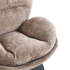 Ceres - Fauteuil Rotatif 1 Place - Tissu Taupe