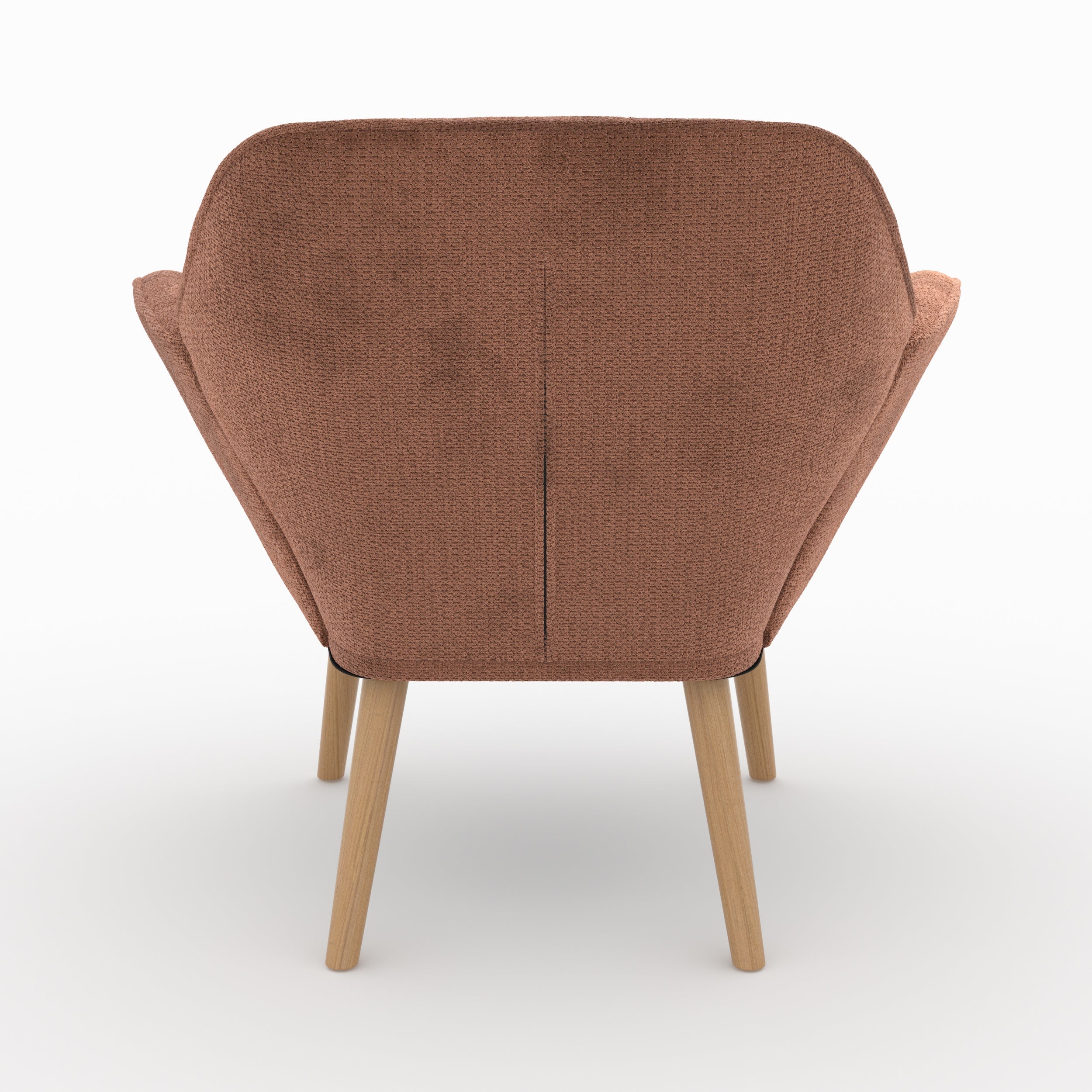 fauteuil en tissu texture rouge ancien simba