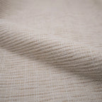 fauteuil socky en tissu blanc chine pieds noirs
