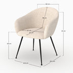 Chaise Socky - Blanc