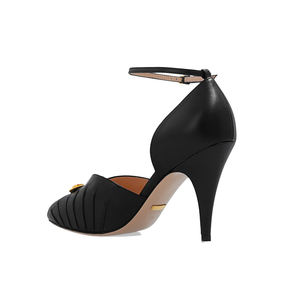 Escarpins Gucci Leather - Black - Femme