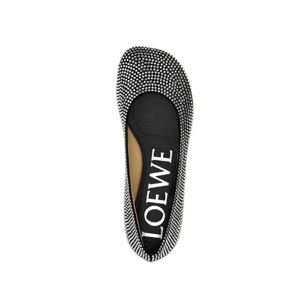 Ballerines Loewe Toy Strass - Black - Femme
