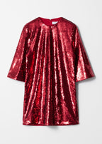 Robe À Sequins Dress X Harrison - Rouge
