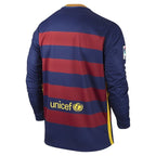 Fc Barca Stadium Home 2015-2016 - Tee-Shirt Homme Textile - Bleu TEE-SHIRT HOMME TEXTILE Nike