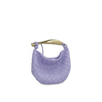 Bottega Veneta Mini Sardine Leather Crossbody Bag - Lilac - Femme
