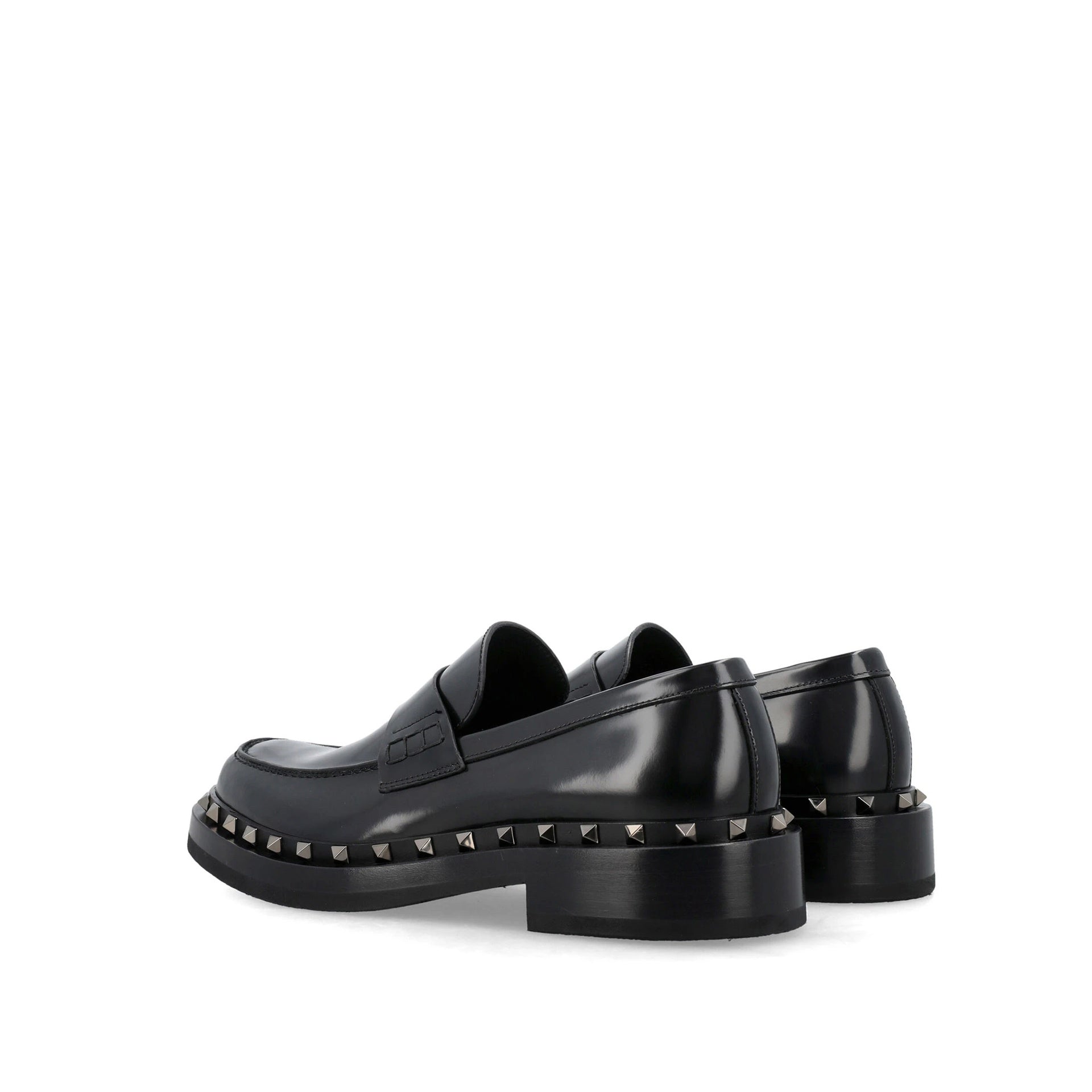 Sandales - Valentino Garavani Rockstud 35Mm Leather - Black