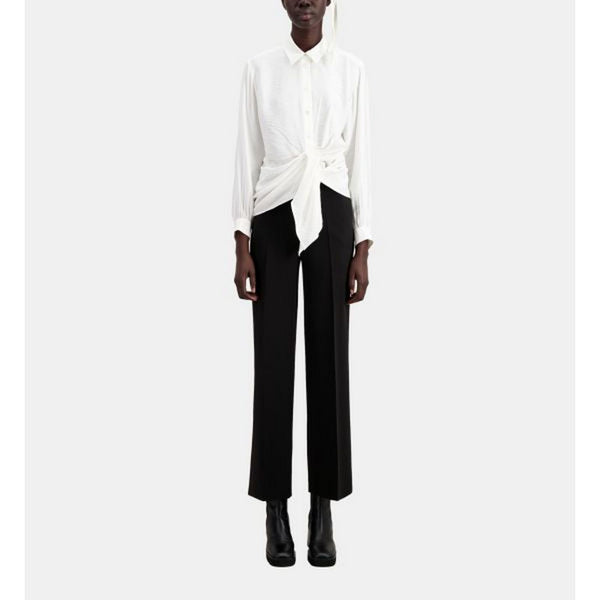 The Kooples - Chemise Manches Longues Nouee Drapee - Femme